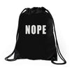 nope (2) Drawstring Bags