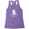 shakespeare beard quote much ado about nothing Racerback Tank