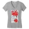 i think Women's V-Neck T-Shirt