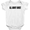 all about ghost Baby Bodysuit