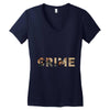 uk grime Women's V-Neck T-Shirt