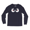rude christmas pudding Long Sleeve Shirts