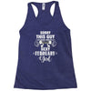 sorry this guy is already taken by a super sexy  february girl Racerback Tank