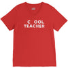 school cool teacher V-Neck Tee