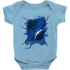 pocketless universe Baby Onesie