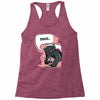 meh says honey badger Racerback Tank