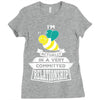I Am Bee Actually In A Very Commited Relationship Ladies Fitted T-Shirt