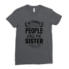 My Favorite People Call Me Sister Ladies Fitted T-Shirt