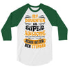 My Daughter Is Super Awesome Her Stepdad 3/4 Sleeve Shirt