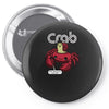 crab Pin-back button