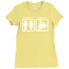 problem l&ouml;sung motorrad fahren  biker fun Ladies Fitted T-Shirt