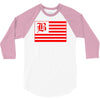 b red 3/4 Sleeve Shirt