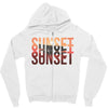 Sunset Zipper Hoodie