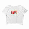 drinky crow Crop Top