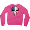 skull u.s.a. back Crewneck Sweatshirt