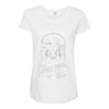 happy mask store Maternity Scoop Neck T-shirt