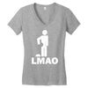 lmao laughing my ass Women's V-Neck T-Shirt