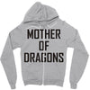 mother of dragons (4) Zipper Hoodie