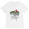 don't step on the grass V-Neck Tee