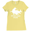 funny rude taste of kiwi Ladies Fitted T-Shirt