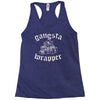 gangsta wrapper Racerback Tank