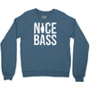 nice bass fishing Crewneck Sweatshirt