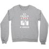 All i Need is Love A Camera Crewneck Sweatshirt