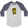 9. fight milk 002 3/4 Sleeve Shirt
