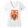 cursed fox Women's V-Neck T-Shirt