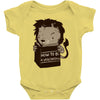 how to be vegetarian Baby Bodysuit