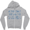 it's toile about you Zipper Hoodie