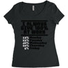 always give 100 percent Women's Triblend Scoop T-shirt