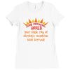 sarcastic sunshine Ladies Fitted T-Shirt