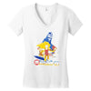 thunderbutts Women's V-Neck T-Shirt