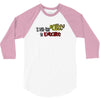 i put the cute in execute 3/4 Sleeve Shirt