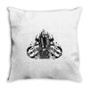 old schol Throw Pillow