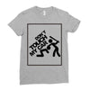 don't touch Ladies Fitted T-Shirt