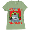 Sherlock Gnomes Ladies Fitted T-Shirt