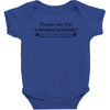 people say i'm condescending Baby Bodysuit