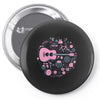 pop heart Pin-back button