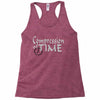 compression of time Racerback Tank