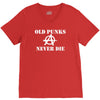 old punk rock V-Neck Tee