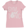 gym and tonic Ladies Fitted T-Shirt