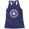 valknut shield Racerback Tank