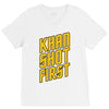 who shot first V-Neck Tee