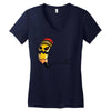 pencil monster Women's V-Neck T-Shirt