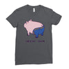 insert coin Ladies Fitted T-Shirt