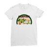 camping Ladies Fitted T-Shirt