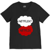 netflix netflix V-Neck Tee