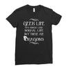geek life Ladies Fitted T-Shirt